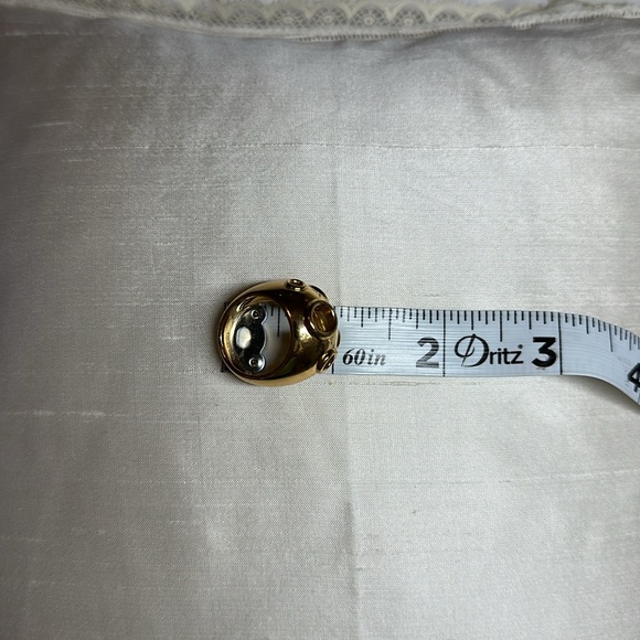 Vintage Coach Gold Tone Costume Jewelry Cocktail Statement Ring size 6 🔥🔥🤩 - Picture 10 of 10